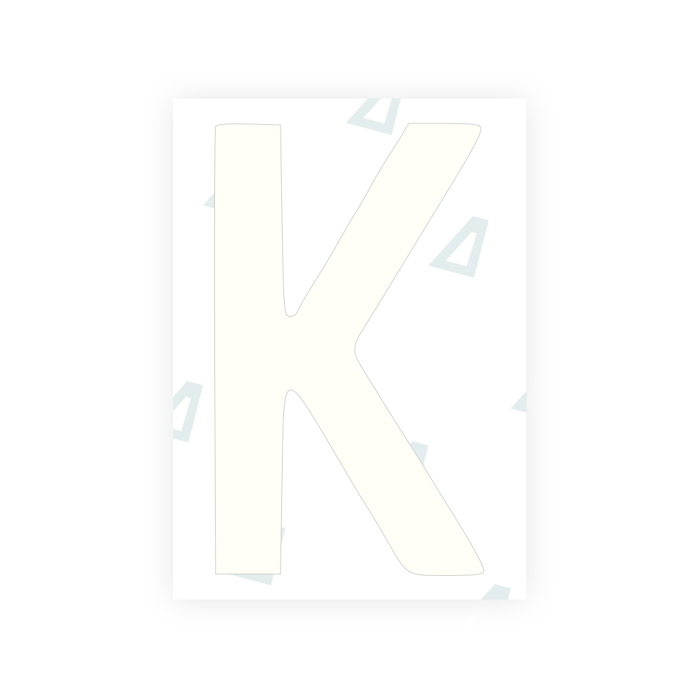Alite Nanofilm for Finland license plates - Symbol "K" - Alite