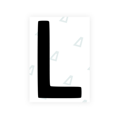 Alite Nanofilm for Finland license plates - Symbol "L" - Alite