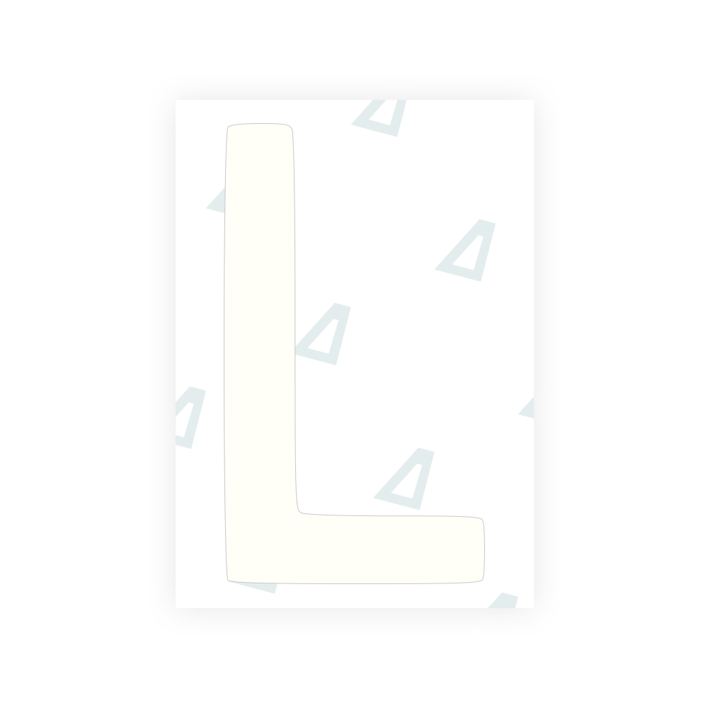 Alite Nanofilm for Finland license plates - Symbol "L" - Alite