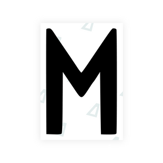 Alite Nanofilm for Finland license plates - Symbol "M" - Alite