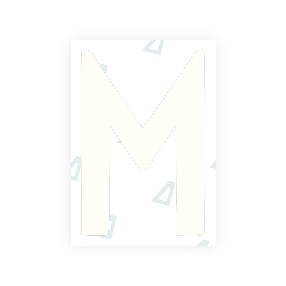 Alite Nanofilm for Finland license plates - Symbol "M" - Alite