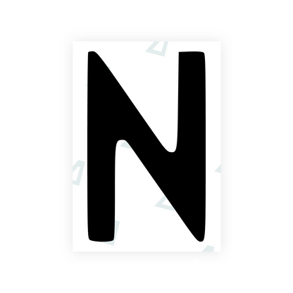 Alite Nanofilm for Finland license plates - Symbol "N" - Alite