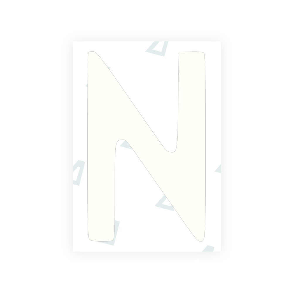 Alite Nanofilm for Finland license plates - Symbol "N" - Alite
