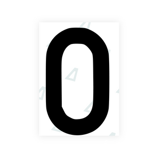 Alite Nanofilm for Finland license plates - Symbol "O" - Alite