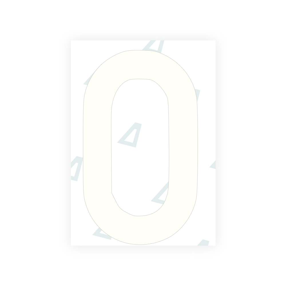 Alite Nanofilm for Finland license plates - Symbol "O" - Alite