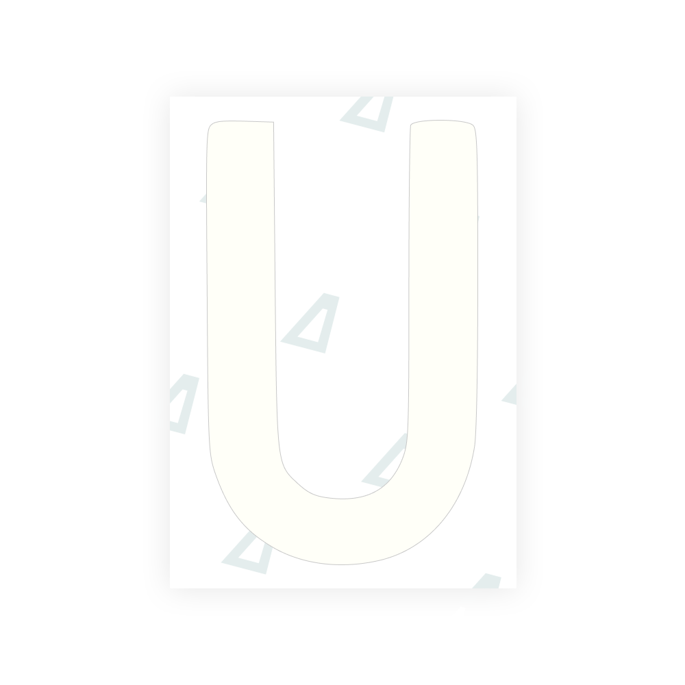 Alite Nanofilm for Finland license plates - Symbol "U" - Alite