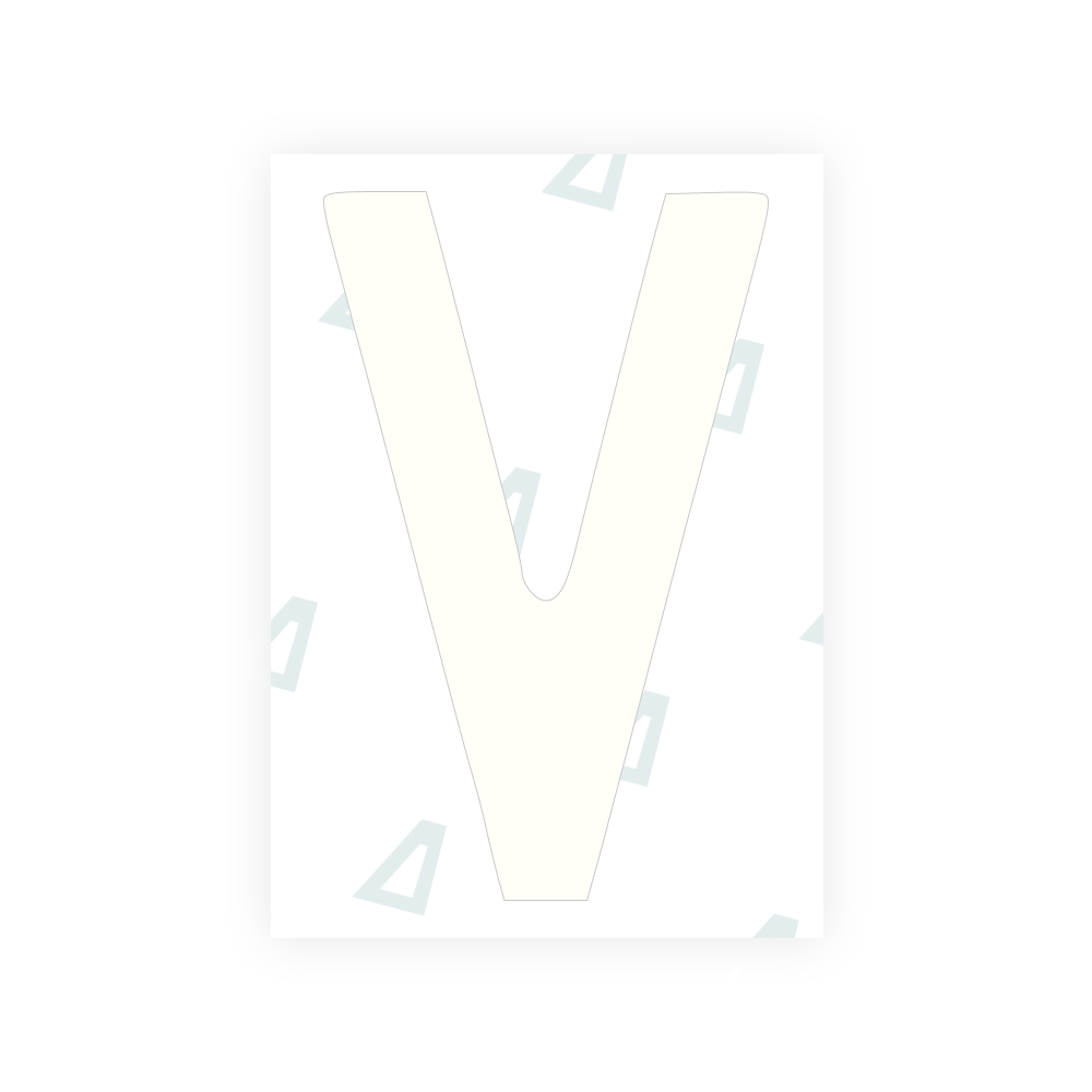 Alite Nanofilm for Finland license plates - Symbol "V" - Alite