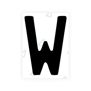 Alite Nanofilm for Finland license plates - Symbol "W" - Alite