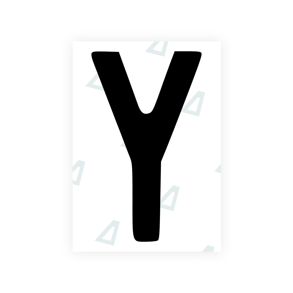 Alite Nanofilm for Finland license plates - Symbol "Y" - Alite
