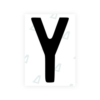 Alite Nanofilm for Finland license plates - Symbol "Y" - Alite