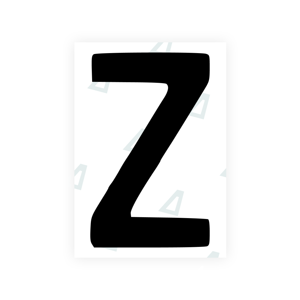 Alite Nanofilm for Finland license plates - Symbol "Z" - Alite