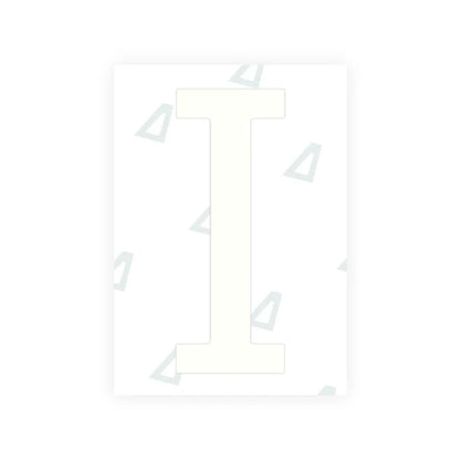 Nanofilm Ecoslick™ for US (Idaho) Moto license plates - Symbol "I"