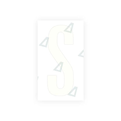 Nanofilm Ecoslick™ for US (Iowa) Moto license plates - Symbol "S"