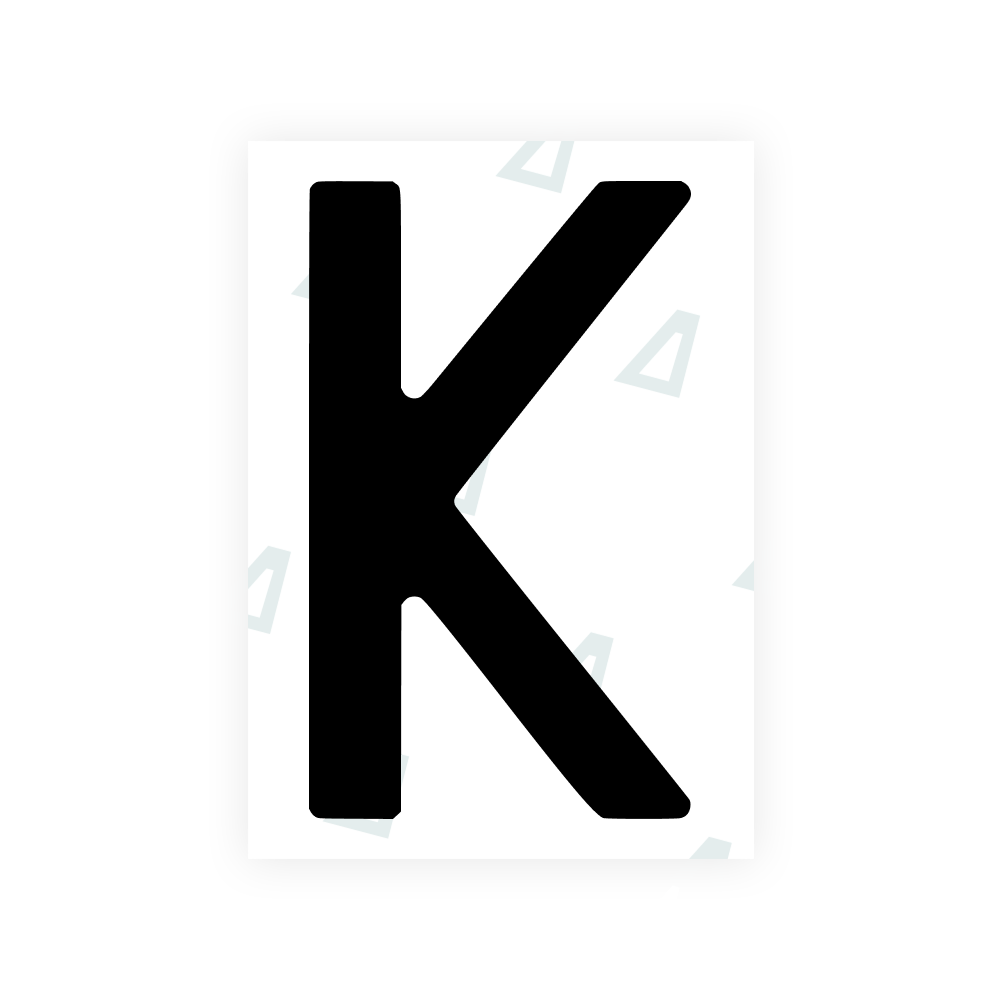 Alite Nanofilm for Poland license plates - Symbol "K" - Alite