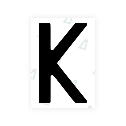 Alite Nanofilm for Poland license plates - Symbol "K" - Alite