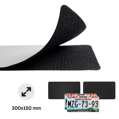 Alite Nanotape™ License Plate Frame for Mexico (2 plates) - Alite