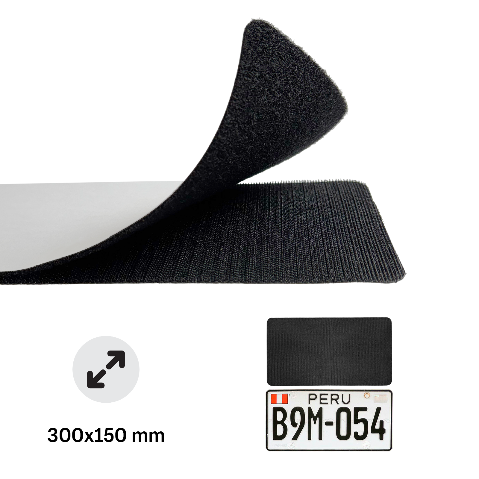 Alite Nanotape™ License Plate Frame for Peru (1 plate) - Alite