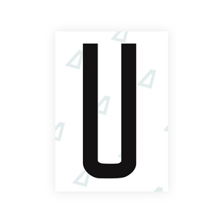 Nanofilm Ecoslick™ for US (Arizona 2008) license plates - Symbol "U"